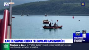 Alpes-de-Haute-Provence: le niveau bas du lac de Sainte-Croix inquiète