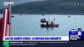 Alpes-de-Haute-Provence: le niveau bas du lac de Sainte-Croix inquiète