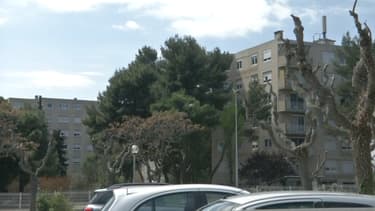 Le quartier de la Devèze à Béziers, le dimanche 4 avril 2021.