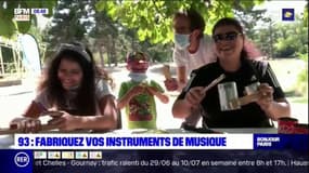 Les Vacances du Petit Colas : Fabrication d'instruments de musique à Bobigny !