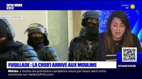 Nice: la CRS 81 va se déployer aux Moulins à la suite de la fusillade