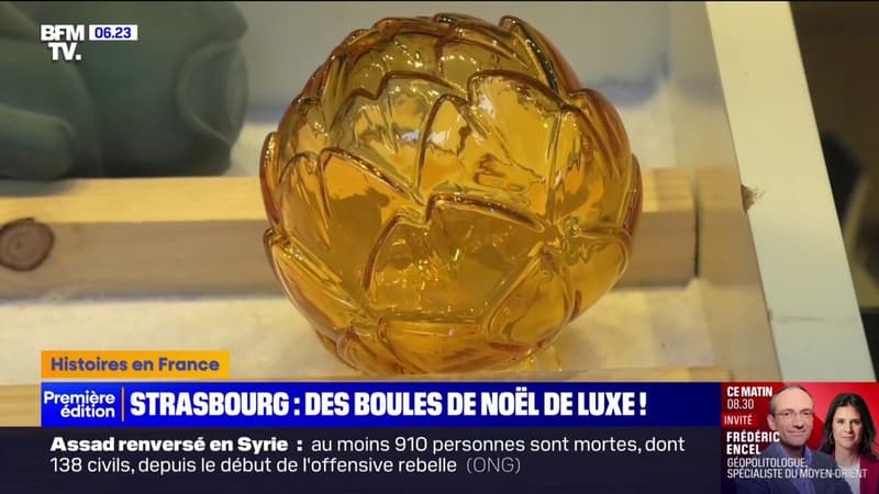 Cette boule de Noël artisanale est la nouvelle star du marché de Noël de Strasbourg