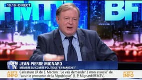Caricature LR d'Emmanuel Macron: "Je vais demander à mon associé de saisir le procureur de la République", Jean-Pierre Mignard