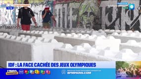 Île-de-France: campements évacués, étudiants déménagés... la face cachée des JO