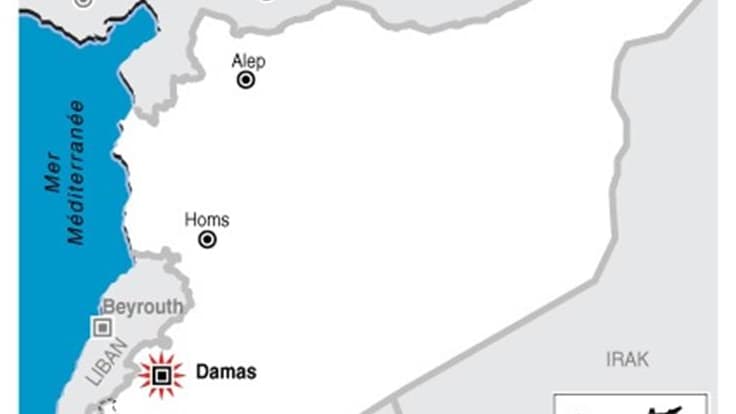 EXPLOSIONS DANS UN QUARTIER ALAOUITE DE DAMAS