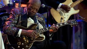 La légende du blues B.B. King joue à Washington le 21 février 2012