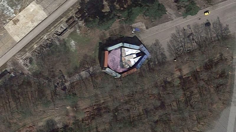 Le Faucon Millenium retrouvé sur Google Earth