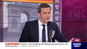 Vaccination des soignants: "Ils ont pu hésiter et c'est leur droit, mais je suis convaincu que le taux de vaccination des soignants va augmenter" assure Olivier Véran