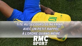 Tite au secours de Neymar... avec un petit rappel à l'ordre quand même