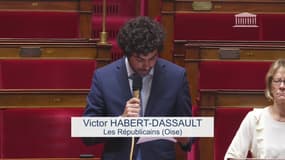 Victor Habert-Dassault, député LR, sur l'attaque à Arras: "La République a été frappée en plein cœur trois ans après le terrible décès de Samuel Paty"