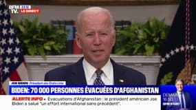 Joe Biden veut "empêcher l'Afghanistan de devenir un havre pour les terroristes"