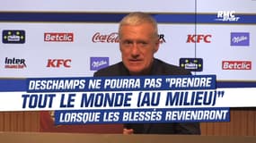 Grèce 2-2 France : "Si tout le monde est disponible, je ne pourrai pas tous les prendre", Deschamps tempère à propos de Fofana