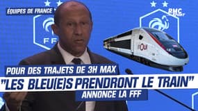 Équipes de France : Les Bleu(e)s prendront le train pour des trajets de moins de 3h