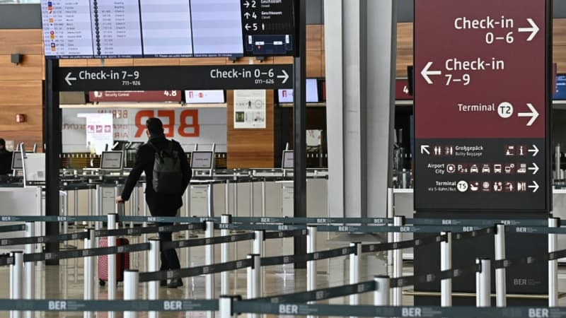 Allemagne: appel à la grève lundi des personnels de sécurité de l'aéroport de Berlin