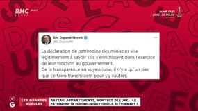 Le monde de Macron : Bateau, appartements, montres de luxe... le patrimoine de Dupond-Moretti est-il si étonnant ? - 26/11