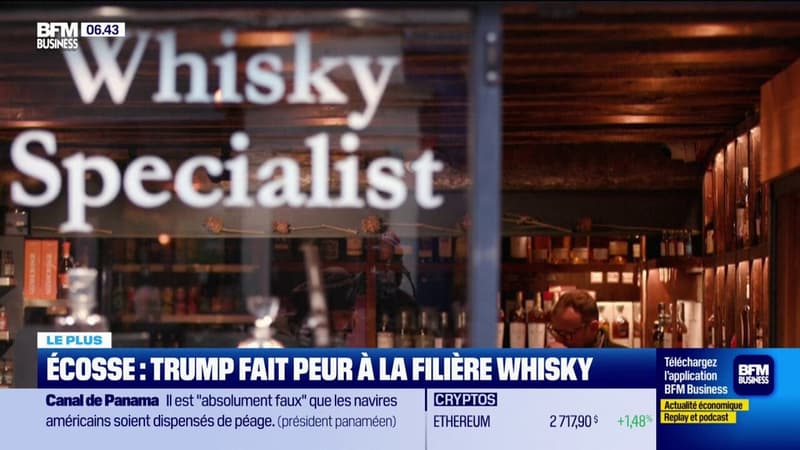 Écosse : Trump fait peur à la filière whisky