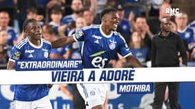 Strasbourg 2-1 OL : "Il a été extraordinaire", Vieira rend hommage à Mothiba (et évoque le départ de Diallo) 