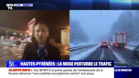 Hautes-Pyrénées: La neige perturbe le trafic - 18/01