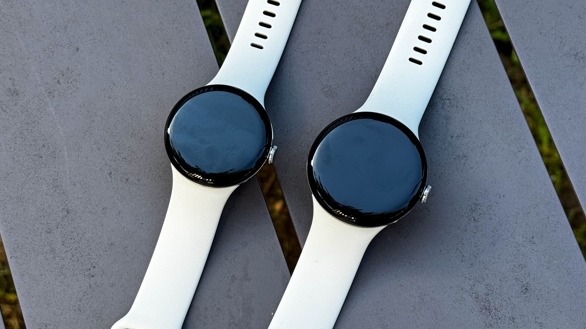 Les Pixel Watch 3 de Google, en format 41 et 45mm