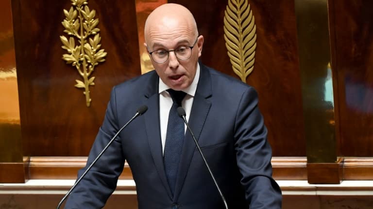 Le député Les Républicains des Alpes-Maritimes Eric Ciotti, le 7 octobre 2019 à l'Assemblée nationale