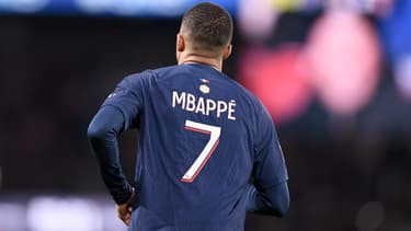Kylian Mbappé lors de PSG-Metz, le 20 décembre 2023
