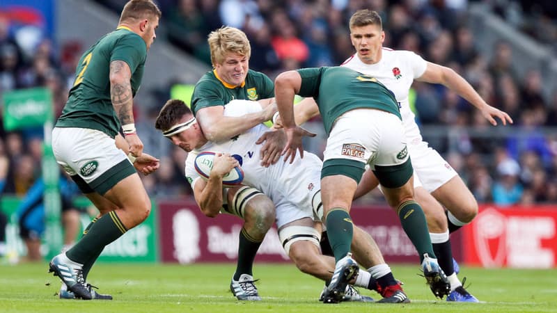 Tom Curry et l'Angleterre parés pour un nouveau duel contre les Springboks