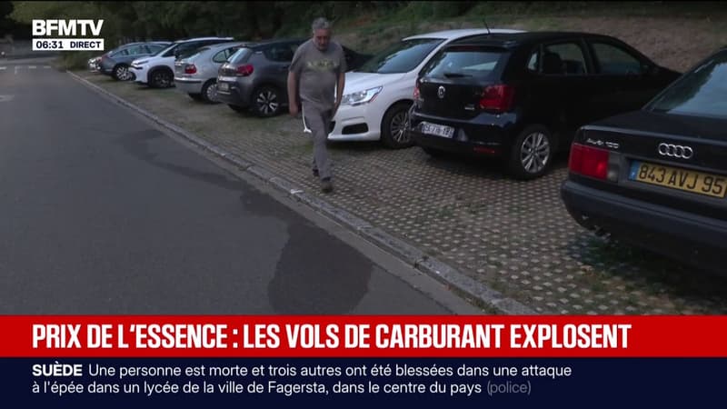 "J'ai vu qu'il y avait un trou": les vols de carburant explosent face à la montée des prix de l'essence