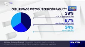 39% des Français ont une image positive de Didier Raoult, selon un sondage Elabe