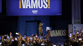 Kamala Harris en campagne à Las Vegas le 29 septembre 2024