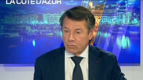 Le maire de Nice, Christian Estrosi, invité de BFM Nice Côte d'Azur le 16 août 2024.