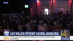 Roissy-en-Brie, Mâcon, Bondy : la fête toute particulière dans les fiefs des stars des Bleus