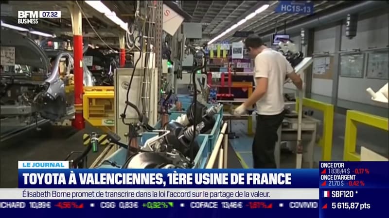 Toyota à Valenciennes, première usine de France