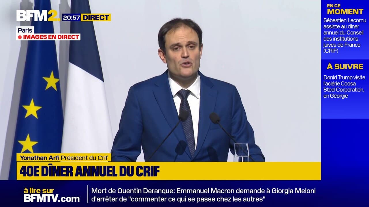Antisémitisme: "Il est temps aussi d'aller plus loin sur le plan législatif", déclare Yonathan Arfi Kép