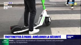 Trottinettes à Paris: améliorer la sécurité