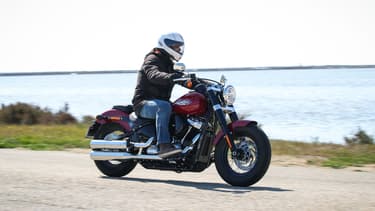 Une Harley Softail Slim