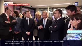 JO de Paris: Amélie Oudéa-Castera, Anne Hidalgo, Valérie Pécresse et Jean Castex présents aux côtés d'Emmanuel Macron