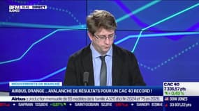 Julien Marion (BFM Business) et Géraldine Sundstrom (Pimco) : Airbus, Orange, avalanche de résultats pour un CAC 40 record ! - 16/02