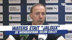 Metropolitans 92 : Parti du club après une bagarre, Waters était jaloux de Wembanyama selon Collet