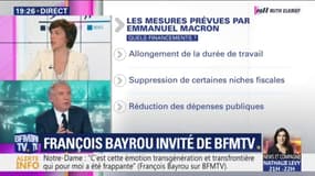 Retraites: François Bayrou défend les avantages d'un système "à la carte"