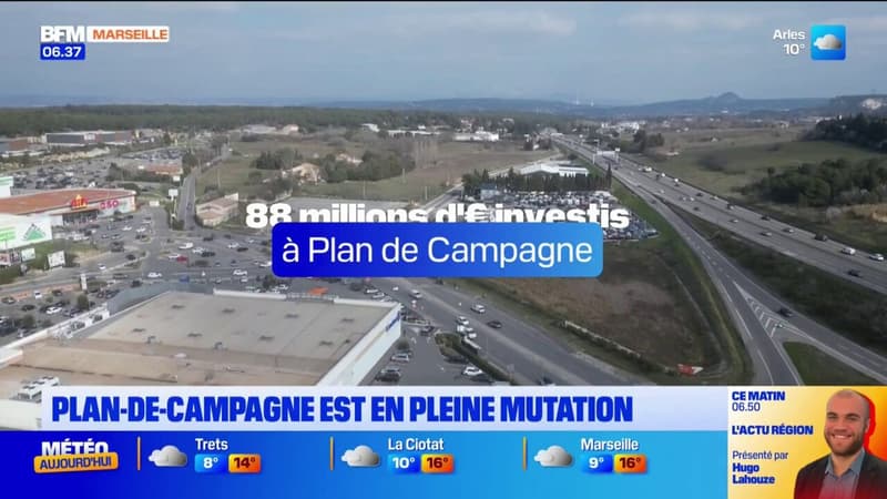 Bouches-du-Rhône: la zone d'activité de Plan-de-Campagne est en pleine mutation