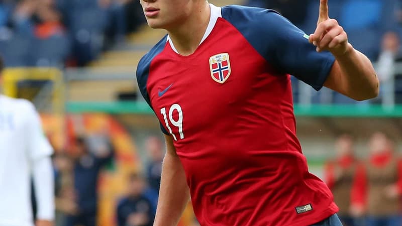 Erling Braut Haland, neuf buts en un match.