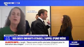 Otages du Hamas: "J'ai placé ma confiance en Emmanuel Macron et je compte sur lui pour tenir sa promesse", déclare cette mère de deux enfants otages 