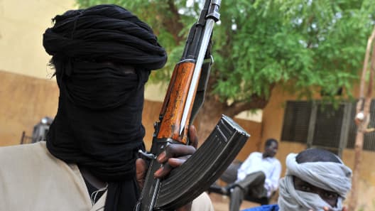 Jihadistes au Mali.