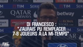 AS Roma : Di Francesco voulait "remplacer 7-8 joueurs à la mi-temps" du match contre l'Atalanta