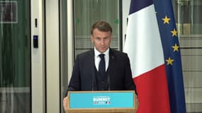 Emmanuel Macron, le 10 juillet 2025