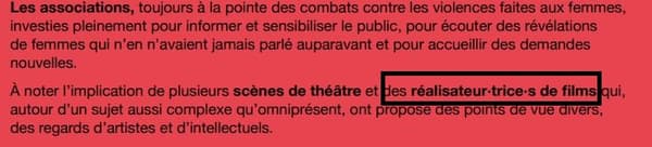 La mairie de Paris utilise l'écriture inclusive. La mairie de Paris utilise l'écriture inclusive.