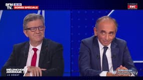 "Zemmouristan", "l'Islam n'est pas compatible avec la France": les 5 moments-clés du débat Mélenchon-Zemmour sur RMC