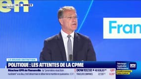 DIRECT VIDÉO - François Asselin, Président de la Confédération générale des petites et moyennes entreprises (CPME)  est l'invité de Good Morning Business