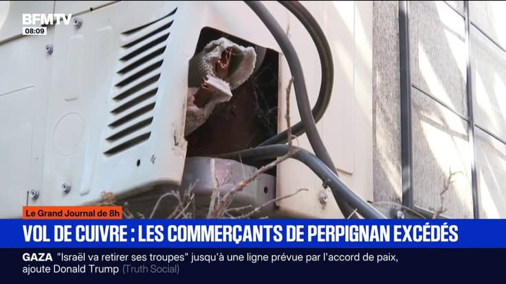 Perpignan: des commerçant visés par des vols de cuivre 