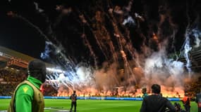 Le stade de La Beaujoire lors de Nantes-Qarabag en Ligue Europa, le 27 octobre 2022